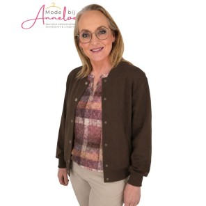 Enjoy Jasje Bomber 183262 Donkerbruin